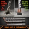 SDS Plus Chisel Set for Rotary Hammer Drill, Masonry Removal