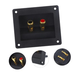 Gatuida Terminal Cup Connector for Speaker Speaker Terminal Plate Audio Accessories