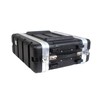 19” Rackmount Flight Case, 12” Depth, Stackable, ABS, Aluminum and
