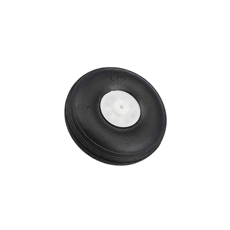 uxcell Tire and Wheel Sets for RC Airplane,PU Sponge Tire