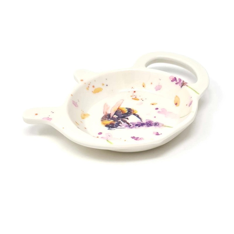 Teabag Tidy Country Life Bees Floral Design Kitchen Saver Tea
