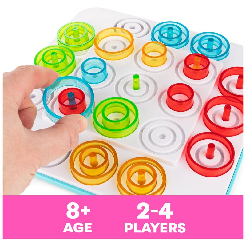 Spin Master Games, Otrio Strategy-Based Board Game, Classic Game, Advanced