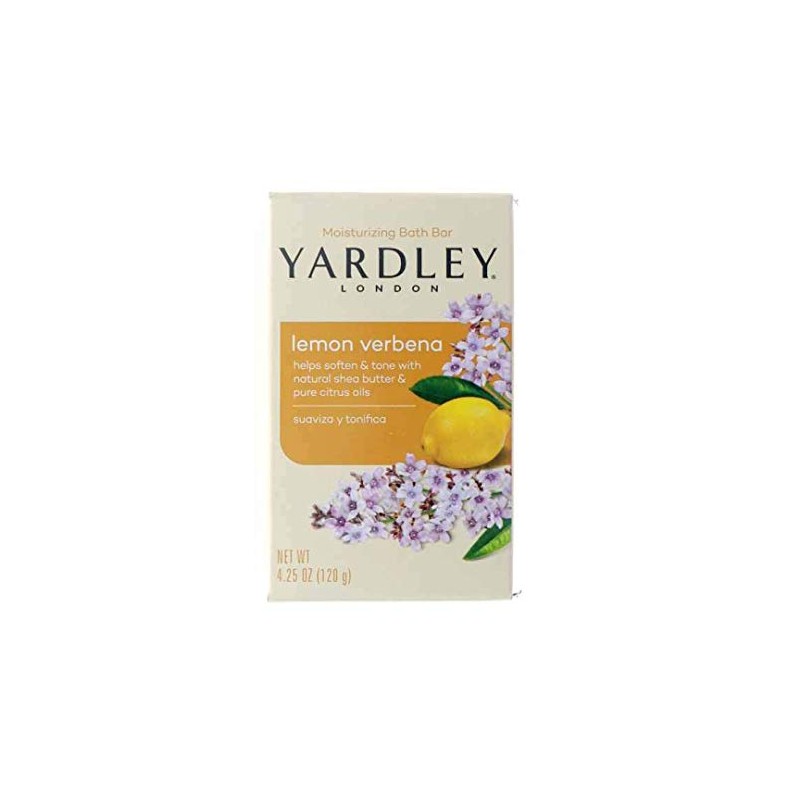 Yardley Lemon Verbena Bar Soap 4.0 Ounce