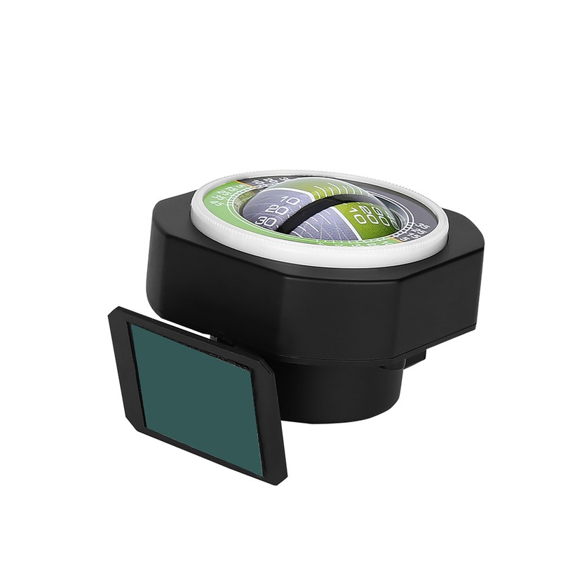 Outdoor Luminous LED Car Inclinometer Angle Slope Meter Balancer Measure