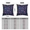 Kwlegh Independence Day Patriotic Pillow Covers 18x18 Set of 2