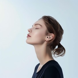 PWTEK Wireless Rechargeable Hearing Aids for Adults, Noise Cancelling OTC Hearing Amplifiers with Magnetic Charging Case, Nearly Invisible & Comfortable Design for Seniors