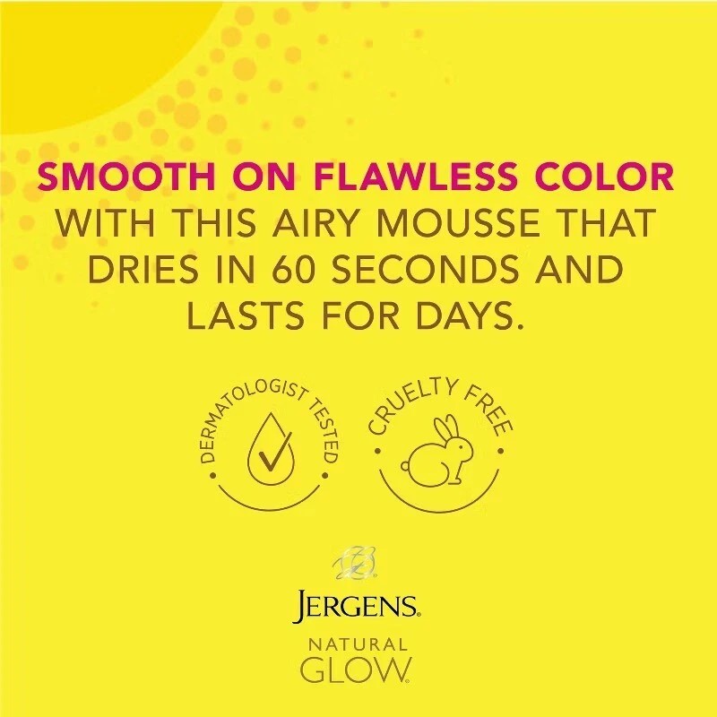 Jergens Natural Glow Instant Moisturizing Self Tanner - 6 fl