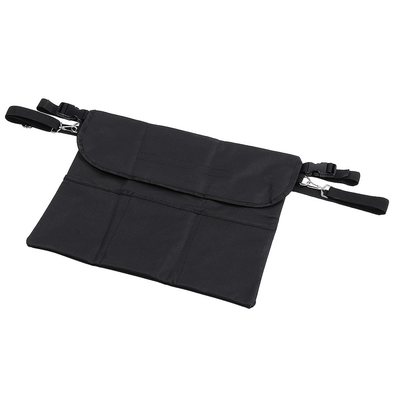 43x35.5cm Black Wear Resistant Oxford Cloth Storage Bag Organizer for
