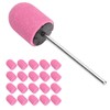 Nail Art Sanding Cap Nail Drill Bits Polishing Grinding Sanding