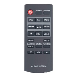 VINABTY N2QAYC000058 Remote Control for Panasonic Audio System SCHC27 SCHC271 SC-HC58 SC-HC27P SC-HC27 SC-HC271P SC-HC38 SC-HC271