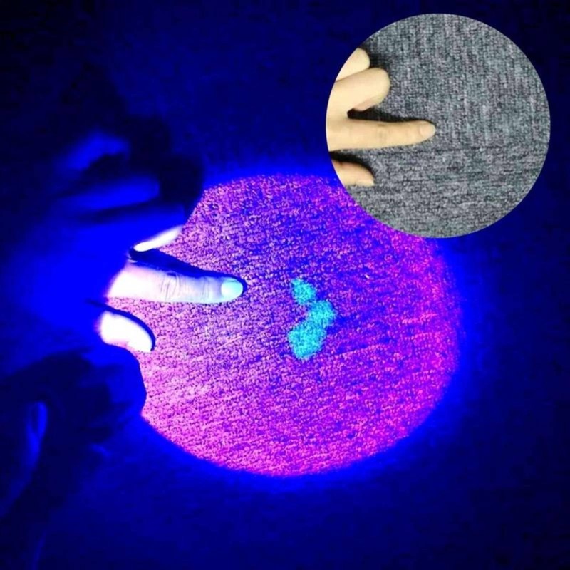 365NM UV Flashlights USB Rechargeable, Blood Tracking UV Light, Portable