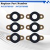Fuel Injector Line Passthrough Seals Kit 6PCS for Detroit Diesel