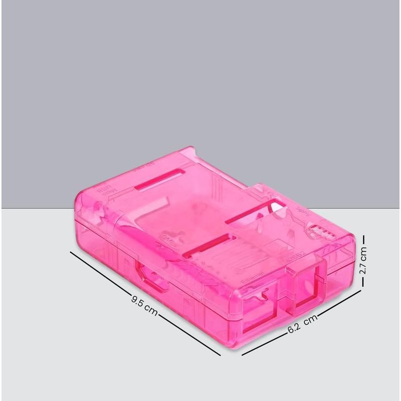 Pink Model B (open) SB Components Raspberry Pi Case