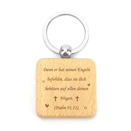Christian gifts, spiritual gifts, confirmation gifts, girls, confirmation gifts, boys, confirmation gift, bible accessories, courage gift, wooden keyring, gifts for confirmation