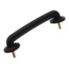 HZ-MONSTAR Front Windshield Hold Down Bracket Strap Hood Footman Loop