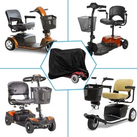 Electric wheelchair cover, storage wheelchair cover, waterproof electric scooter cover, outdoor dust, dirt, snow, rain, and sun protection cover, rolling walker cover, wheelchair accessories