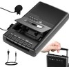 Cassette Players Recorder, Portable Tape USB Player with Stand-Alone Mic,