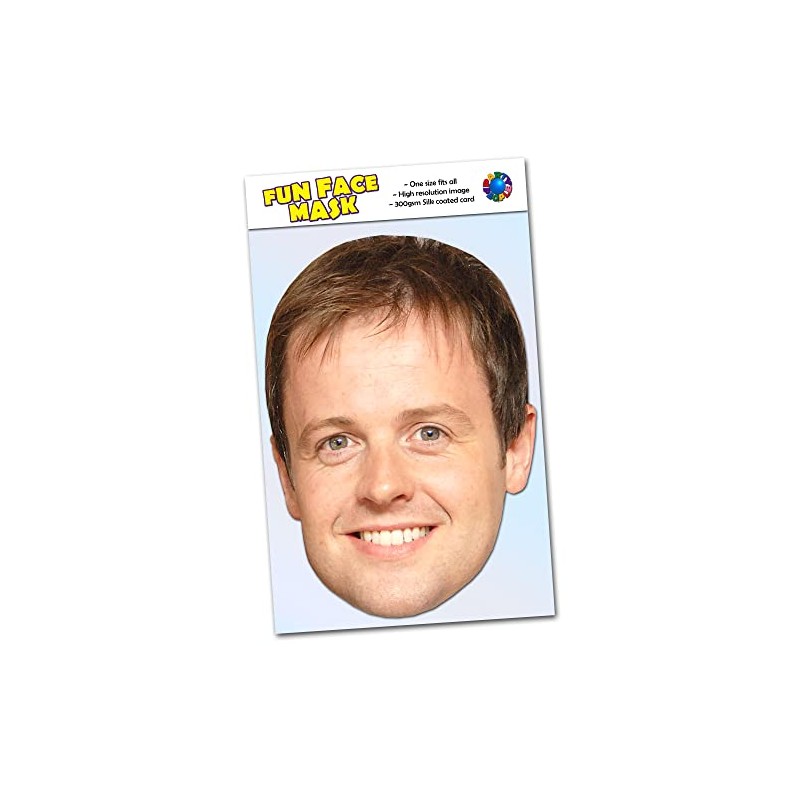 Party People 1 x Declan Donnelly - Celebrity Face Mask