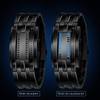 Reloj Electrónico Binario, TXG Reloj Digital para hombre con LED,