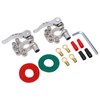 4 Way Battery Terminal Connectors Quick Release Disconnect for Cars