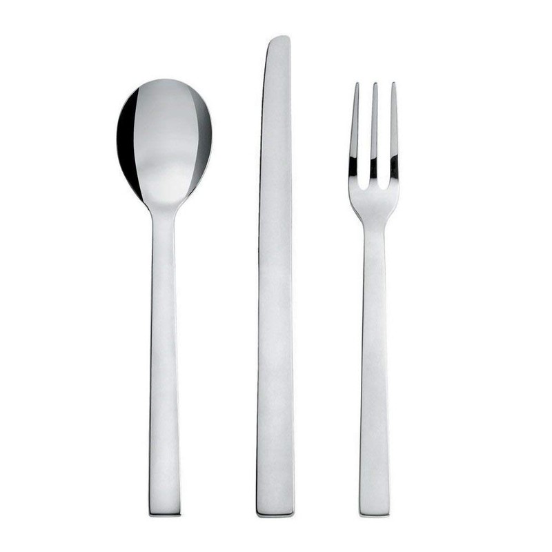 Alessi DC05/7 Santiago, 6 Stück Teelöffel ,