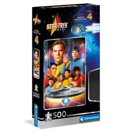 Clementoni - 35143 Star Trek Puzzle 500 Pieces for Adults and Children 14 Years, Skill Game for the Whole Family