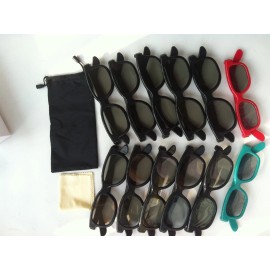 Beyution 10 Pairs Adult + 2 Pair Kids Passive 3D glass Glasses for Vizio LG Hisense Haier