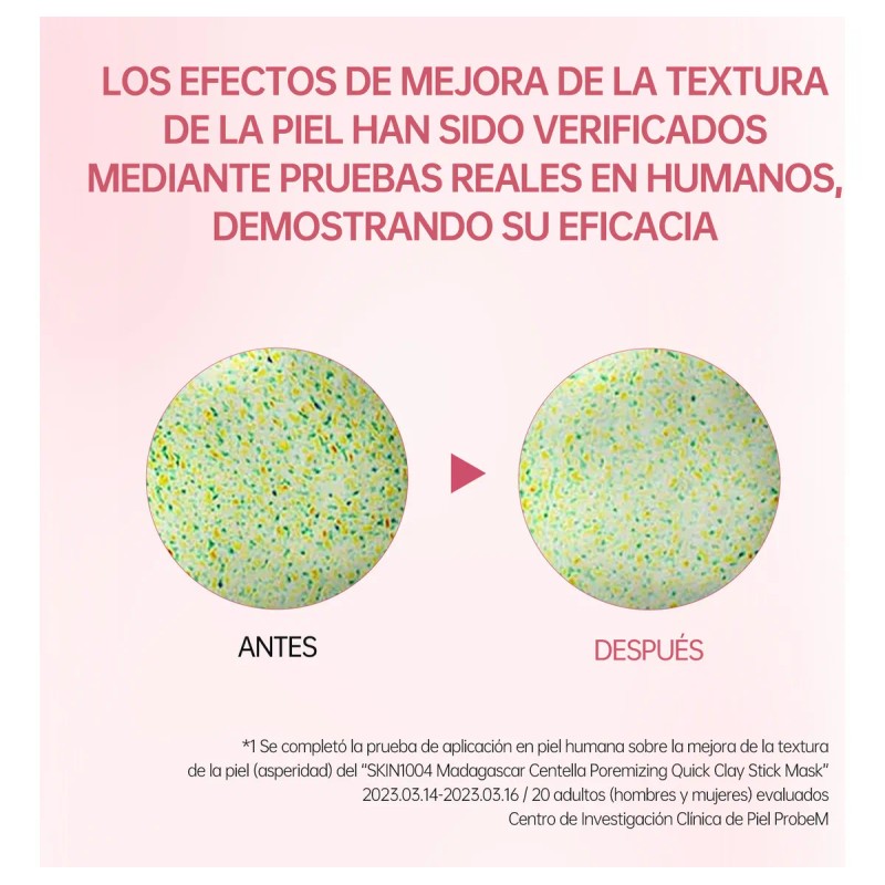 🔥 Skin1004 madagascar centella mascarilla de arcilla en barra reductora