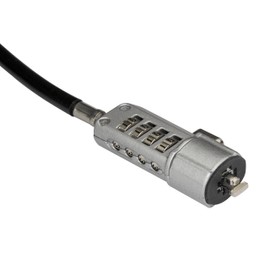 StarTech.com Laptop Combination Lock - 6 ft - Vinyl Coated Steel Cable - 4 Digit - Computer Lock - Security Lock - Laptop Lock Cable (LTLOCK)