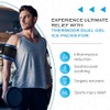 ThermoDR Ice Packs - Gel Ice Pack with Soft Fleece
