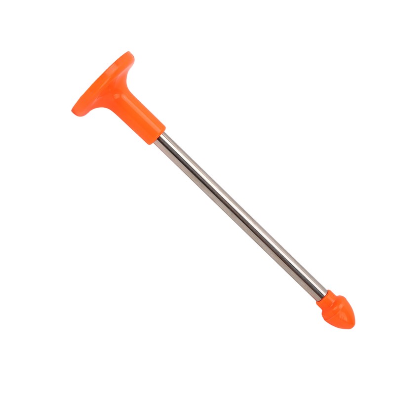 Golf Cutting Direction Indicator Orange 2 Sections Telescopic Golf Alignment