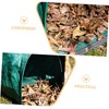 Parliky 1pc Outdoor Collapsible Leaf Bag Reusable Garden Waste Container