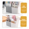 GRIRIW 2pcs Multifunctional Desktop Storage Boxes Stylish Pen Holder for