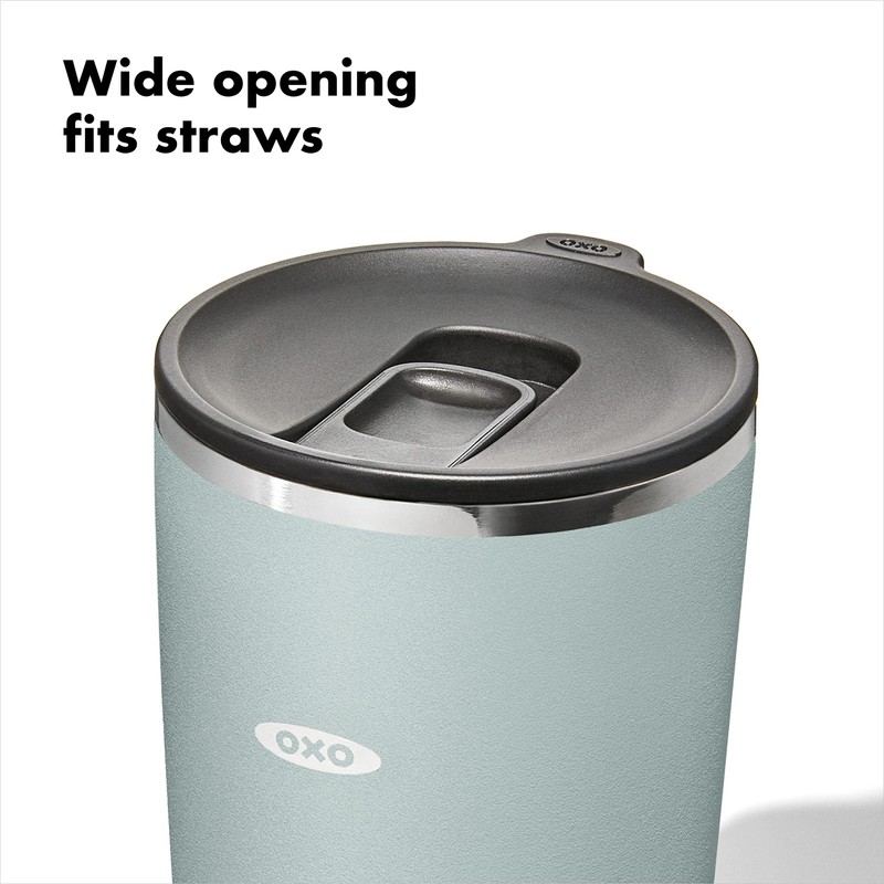 OXO Strive 16oz Insulated Tumbler with Sliding Lid - Slate