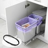 12Pcs Trash Can Bands for 13-30 Gallon Garbage Can 4.7Ft