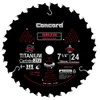 Concord Blades DEM0725T024SP 7-1/4" 24 Tooth Demolition Non-stick Coated Blade