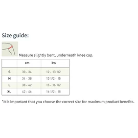 Thermoskin Stabilising Knee Sleeve, L - Large