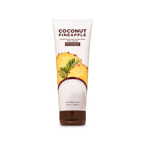 Bath and Body Works Coconut Pineapple Ultra Shea Body Cream 8 Ounce