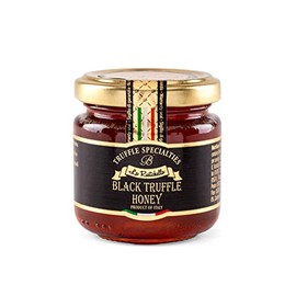 La Rustichella - Black Truffle Honey small (140g, 4,9 OZ) Vegan, Gluten Free, Cholesterol Free