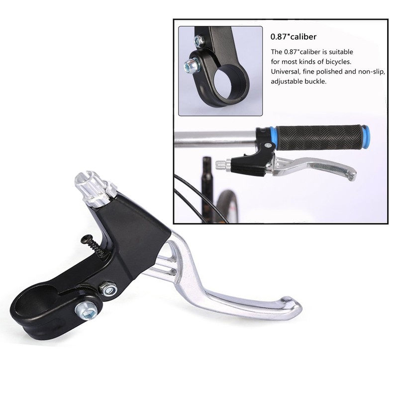 OFKPO 1 Pair Universal Bicycle Handle Brake Lever Diameter 22