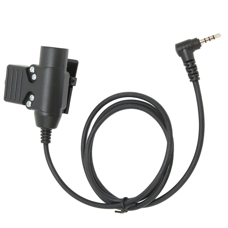 7.1mm Telescopic Throat Microphone Earpiece U94 PTT Suitable for Yaese
