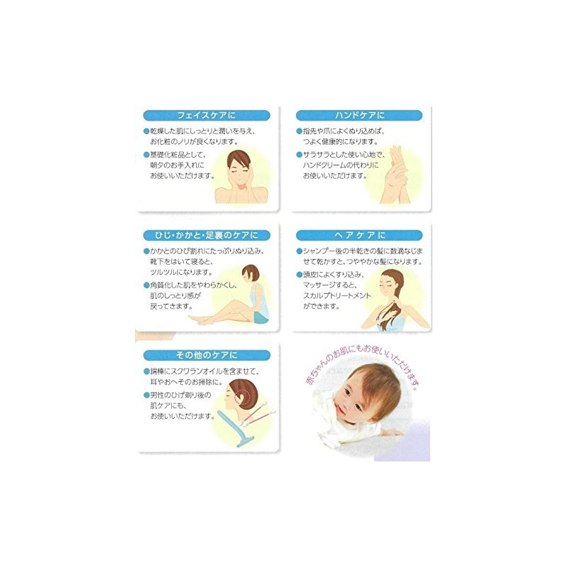 Squalane Oil Whole Body Moisturizing Essence, 2.4 fl oz (60