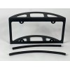 BLVD Heavy Steel License Plate Frame Parking Bumper Protector Holder