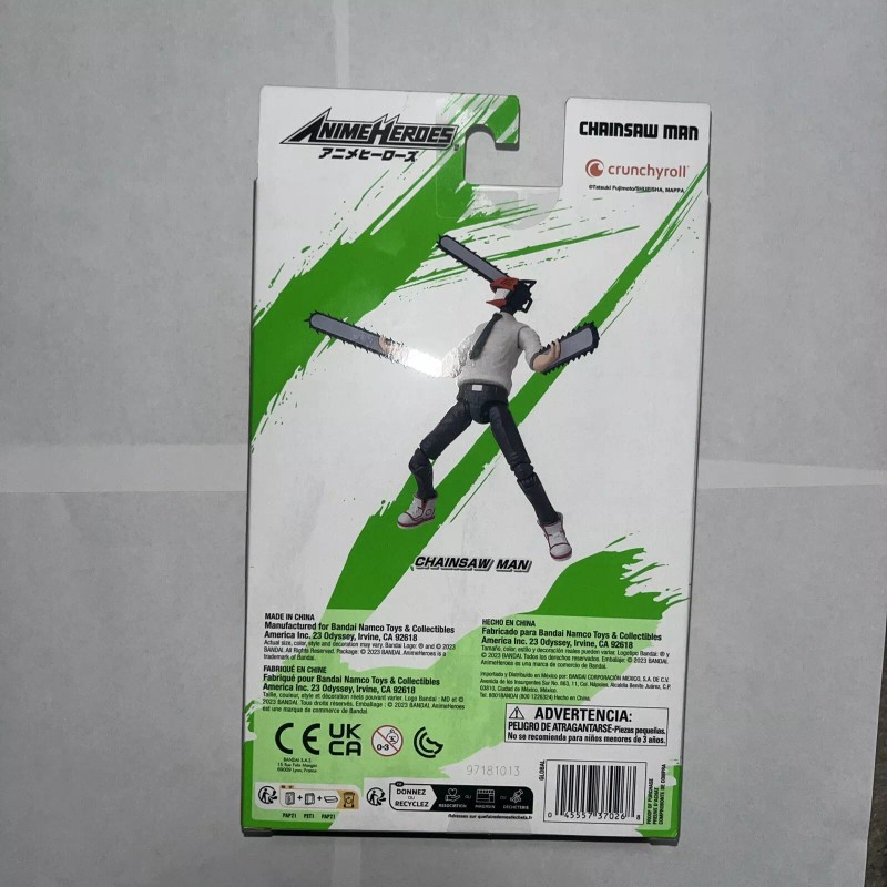 Bandai Anime Heroes Chainsaw Man 6.5" Action Figure NIB