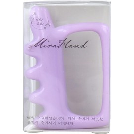 Global Japan Mira Hand Stimulator Face Line Clavicle Scalp Scalp Massage Eyebrow Corner Wrinkles Pressure Face Stiff Relief Stiffness Lavender