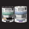 Rust-Oleum 367605 Home Interior Floor Coating Kit, Semi-Gloss Black