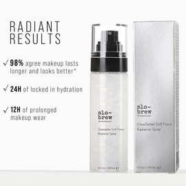 SLO-BREW BOTANICAL GlowSetter Soft Focus Radiance Spray by Slo-Brew Botanical - Volume: Twin Pack [6.76 fl oz]