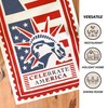 Folkulture Fourth of July Table Runner 90 Inches Long for