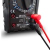 Cleqee 2PCS Multimeter Test Leads, 4mm Banana Plug to Crocodile