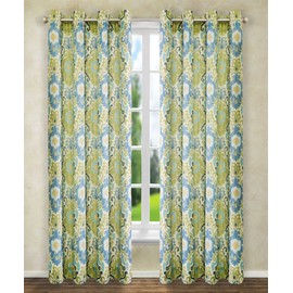 Ellis Cortina Toscana Lined Panel, 50 x 63 Panel, Azul, 1 uds. por Paquete